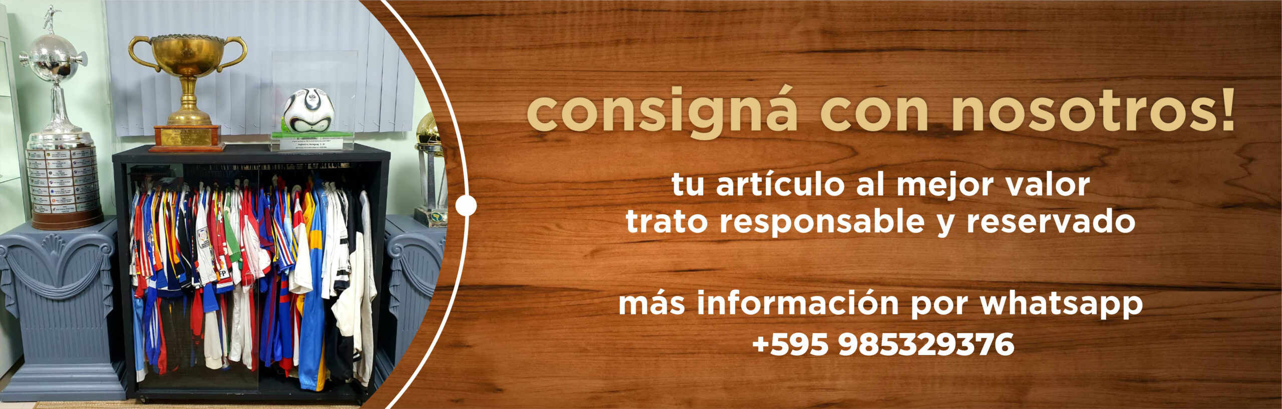 Flyer consigná con nosotros - Santiago Colecciones